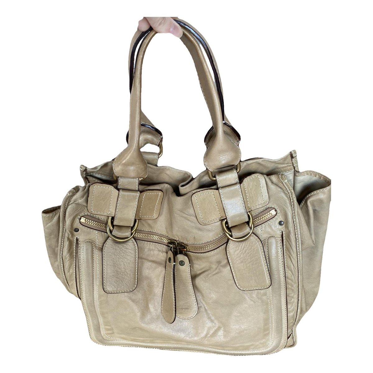 Bay leather bag
