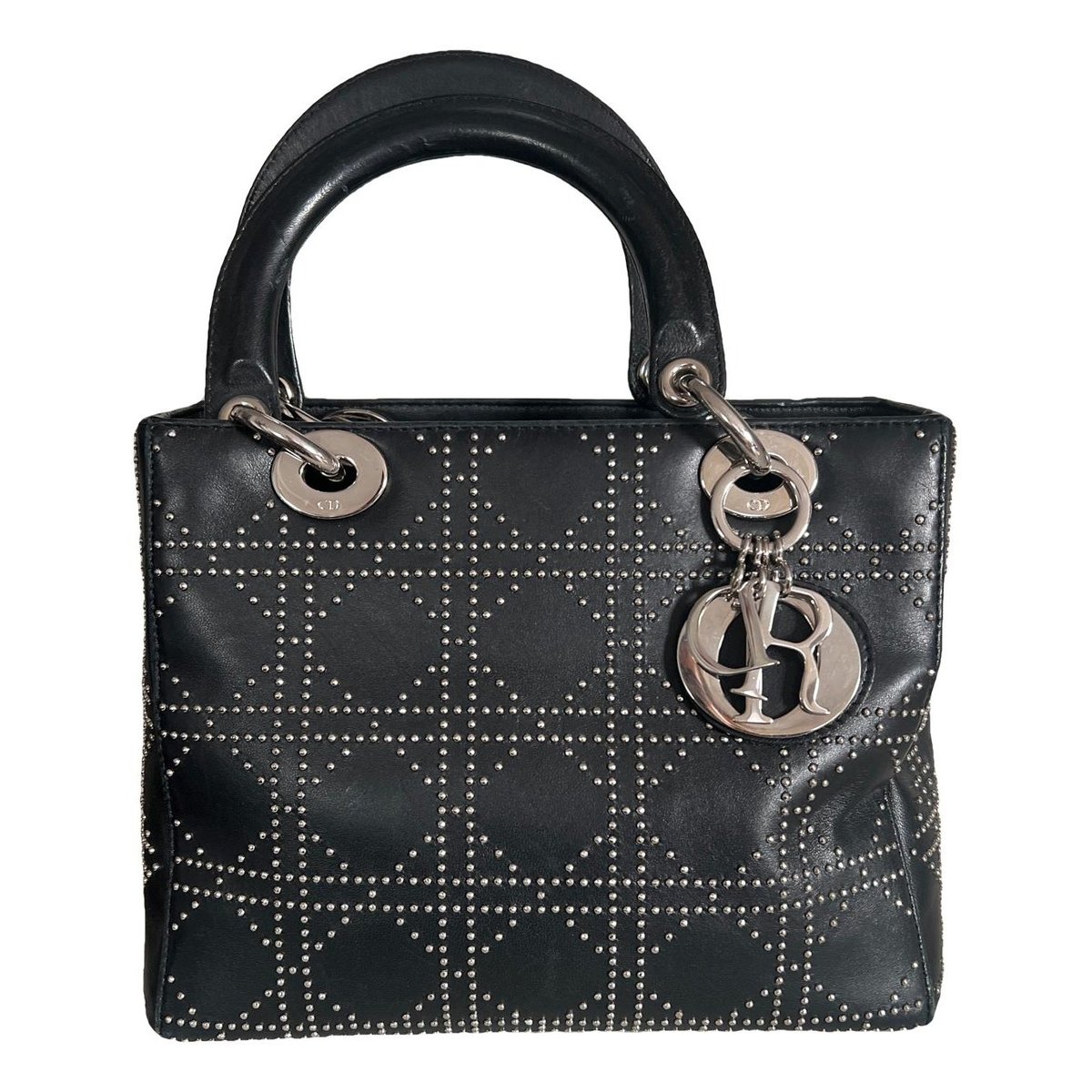 Lady Dior leather handbag