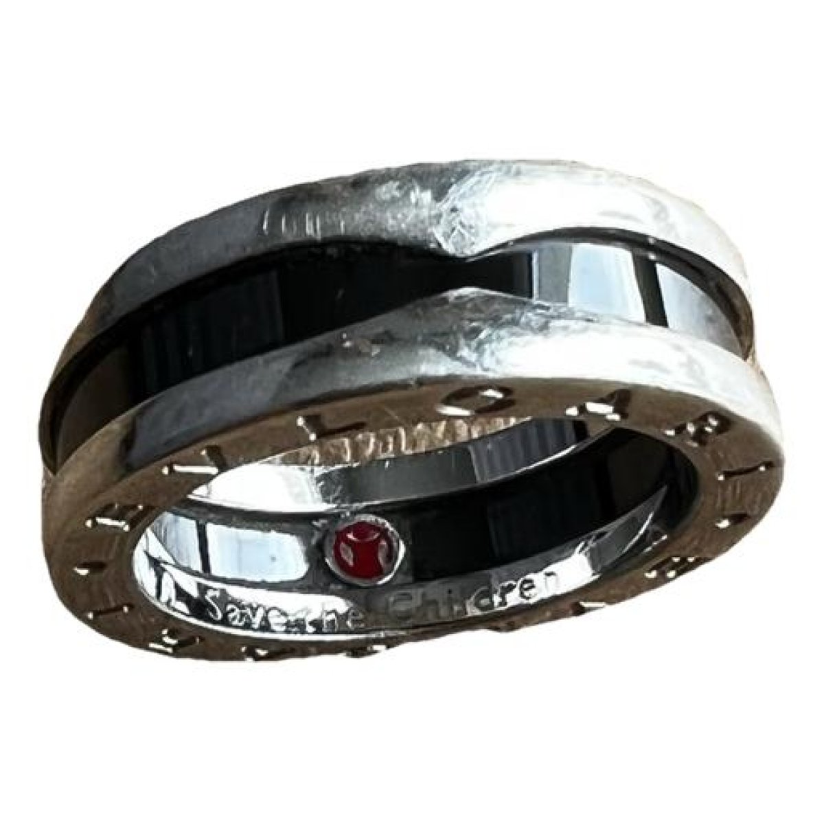 Save The Children silver ring