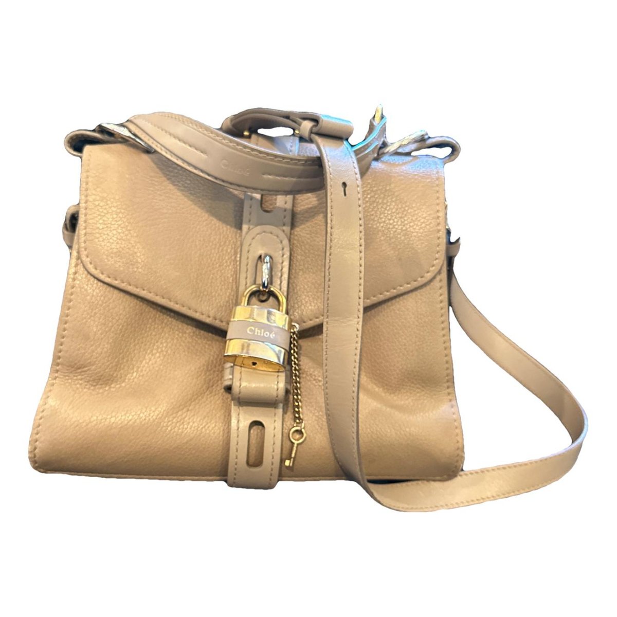 Aby leather handbag