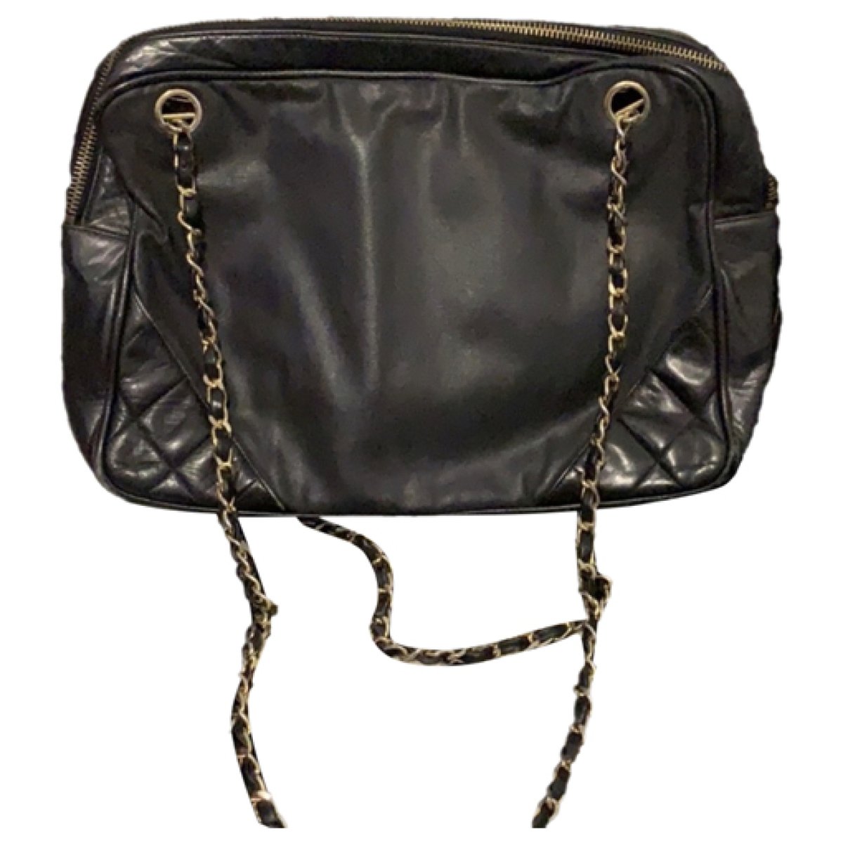 Camera leather handbag