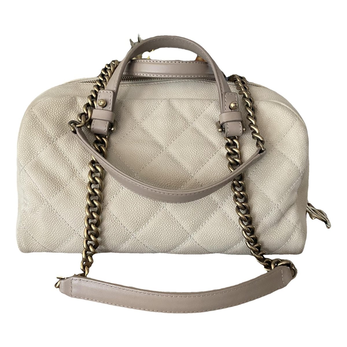 Bowling Bag leather handbag