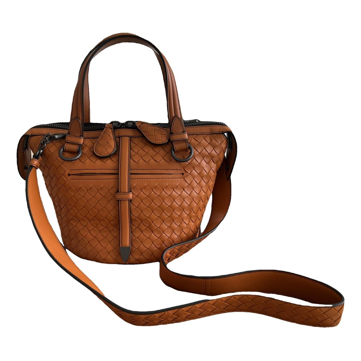 Tambura leather handbag