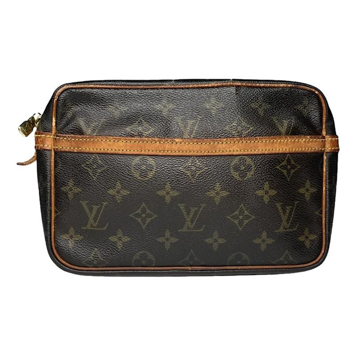 Boulogne leather clutch bag