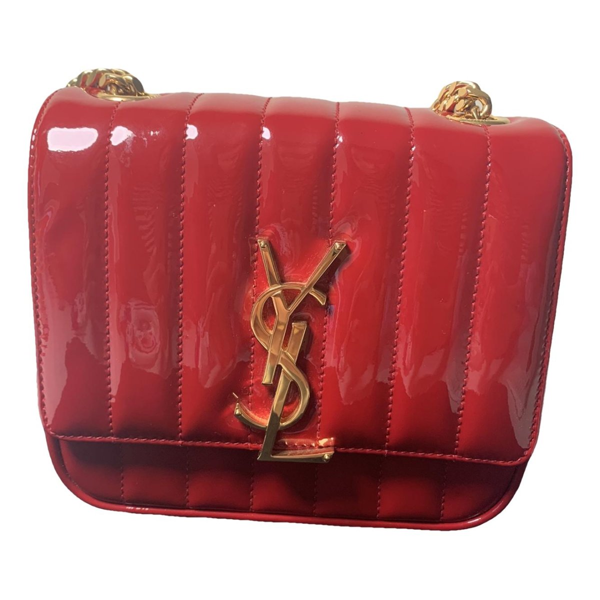 Vicky patent leather handbag