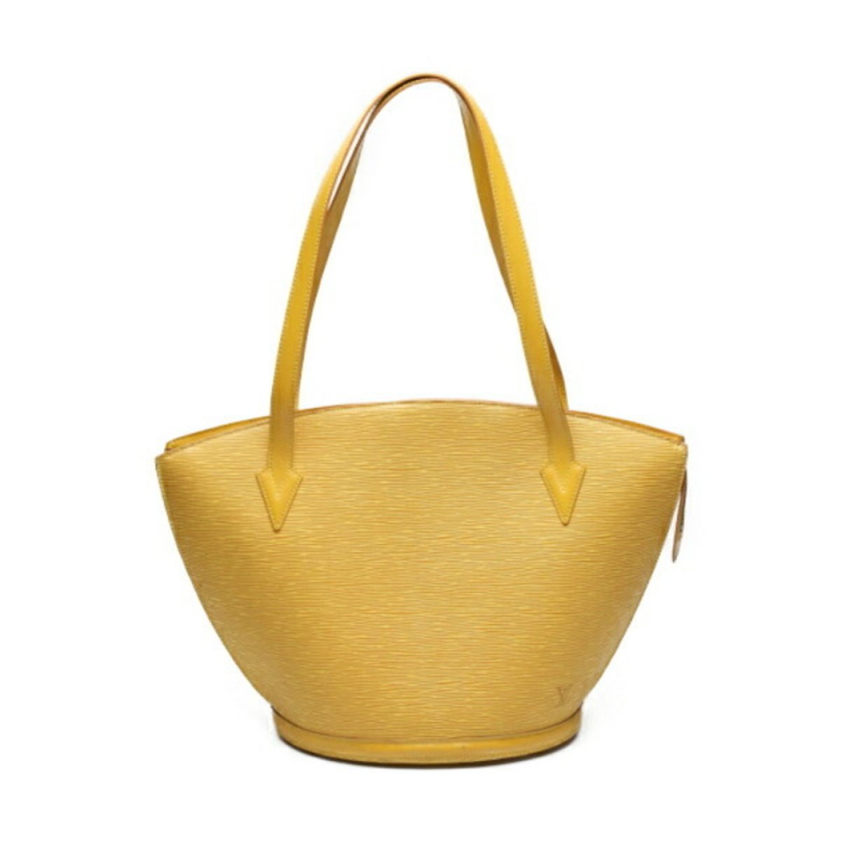Shopping leather handbag