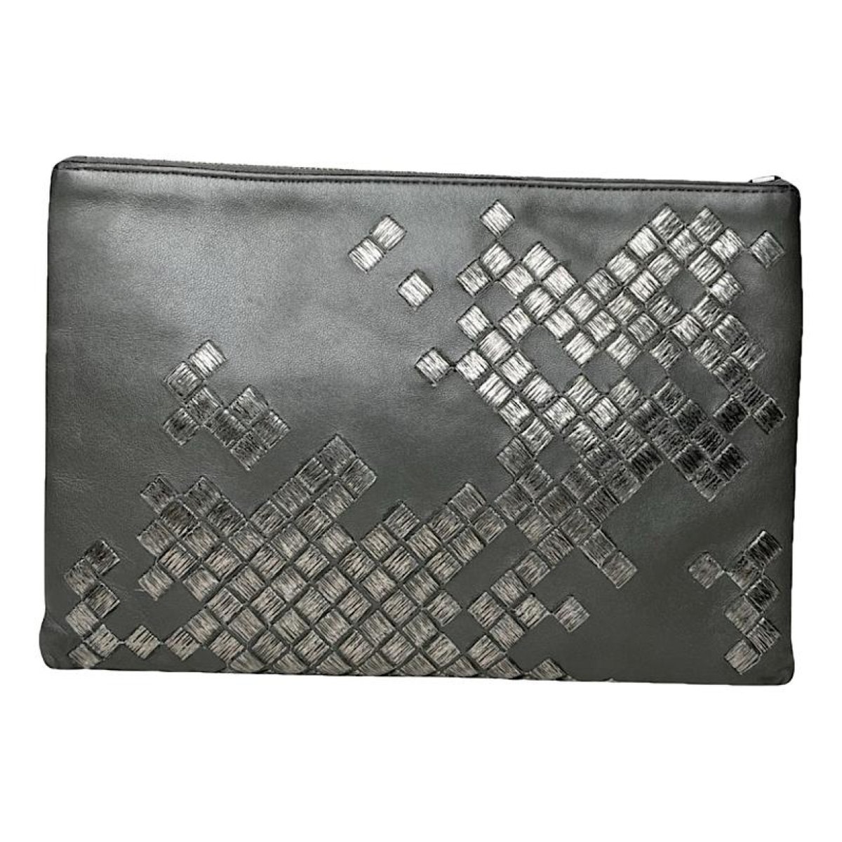 Roma leather clutch bag