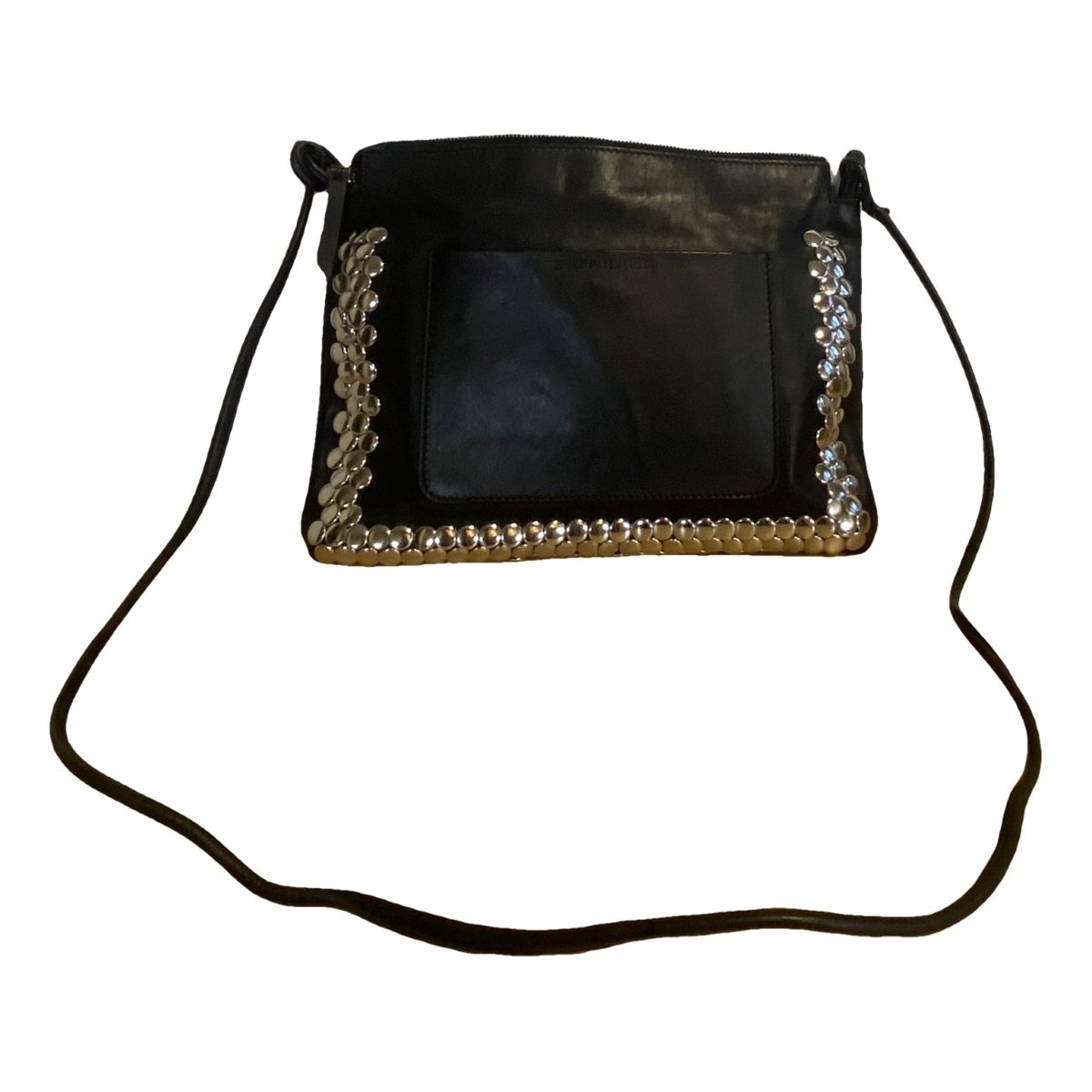 Domino leather crossbody bag