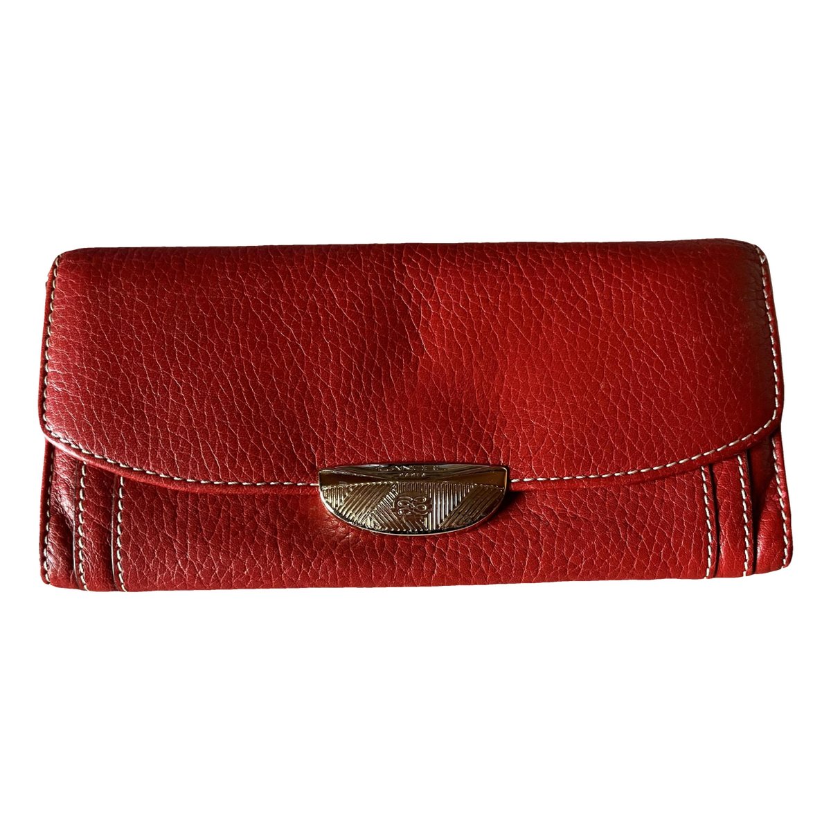 Mademoiselle Adjani leather clutch