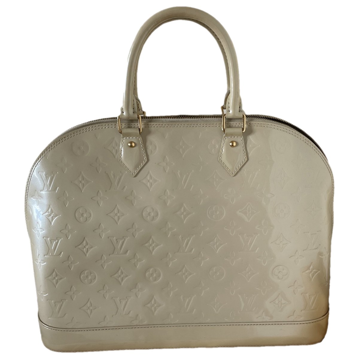 Alma patent leather handbag