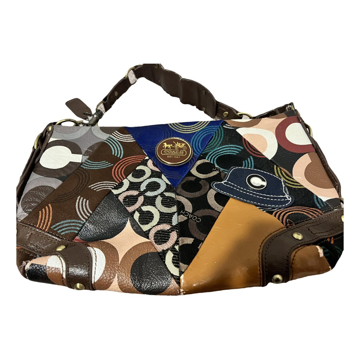 Carly leather handbag