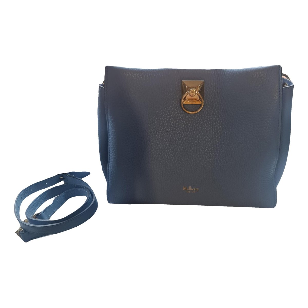 Iris leather handbag