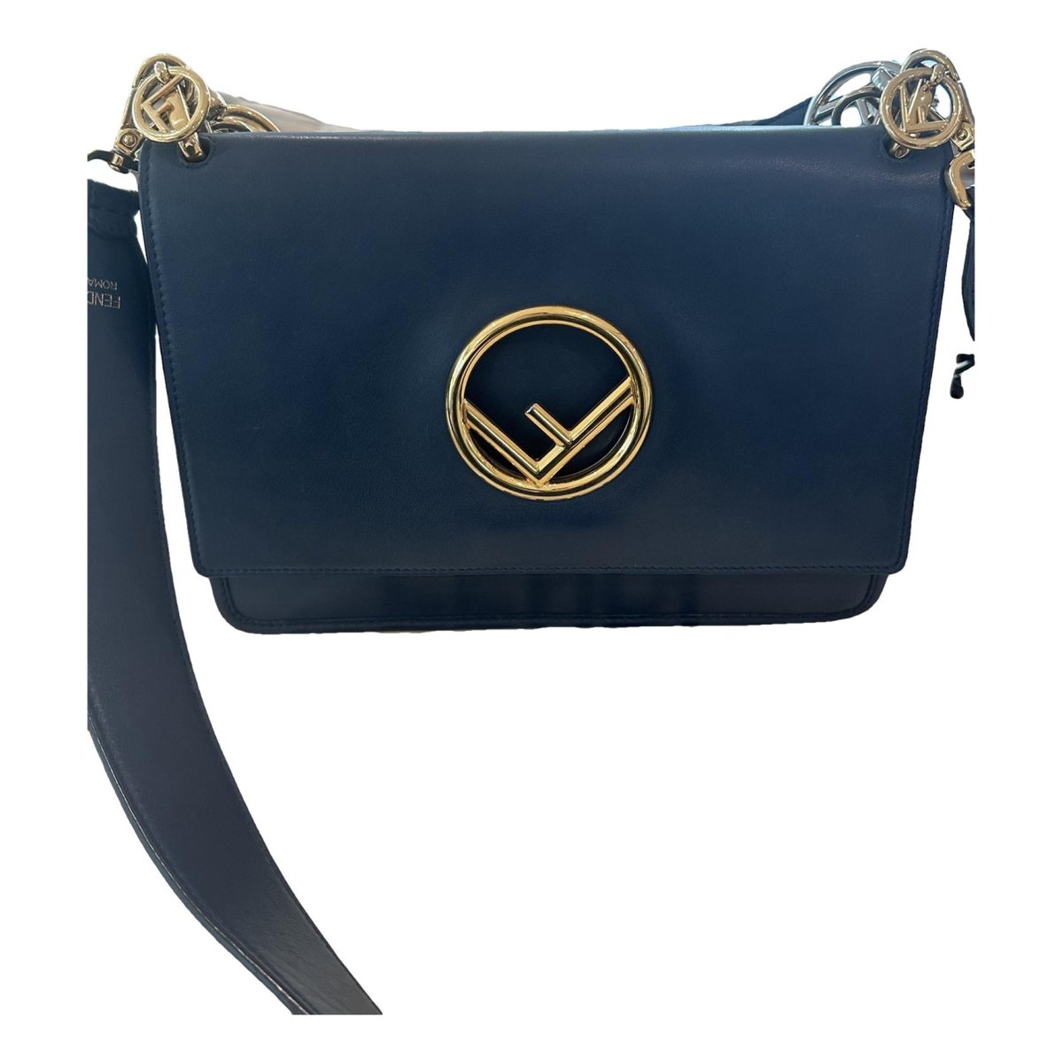 Kan I Logo leather handbag