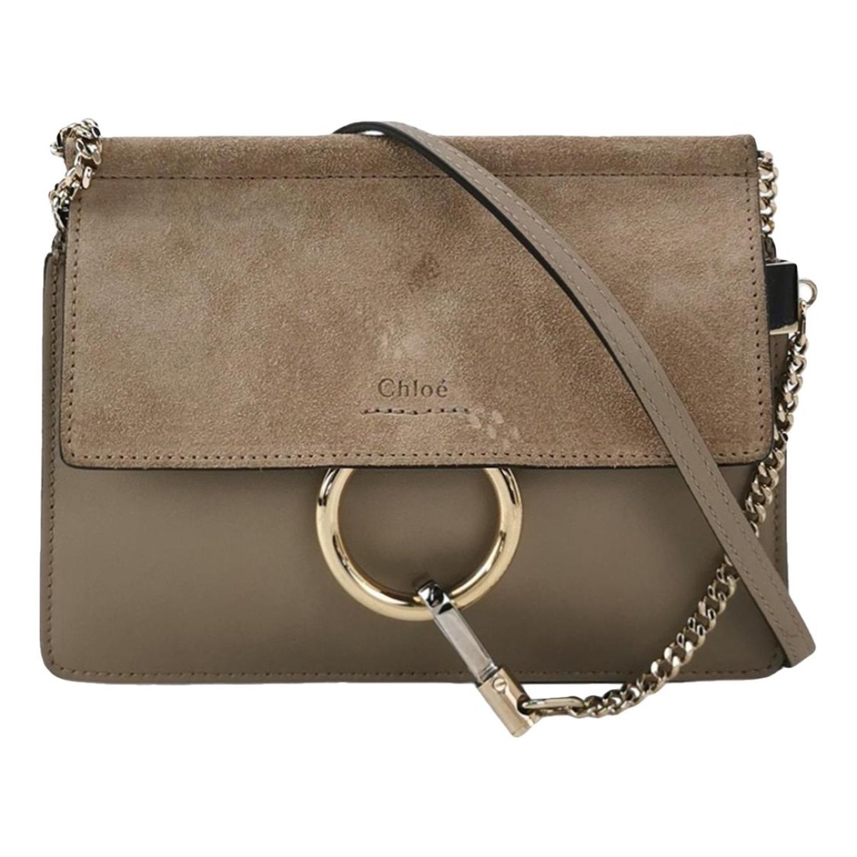 Faye leather crossbody bag