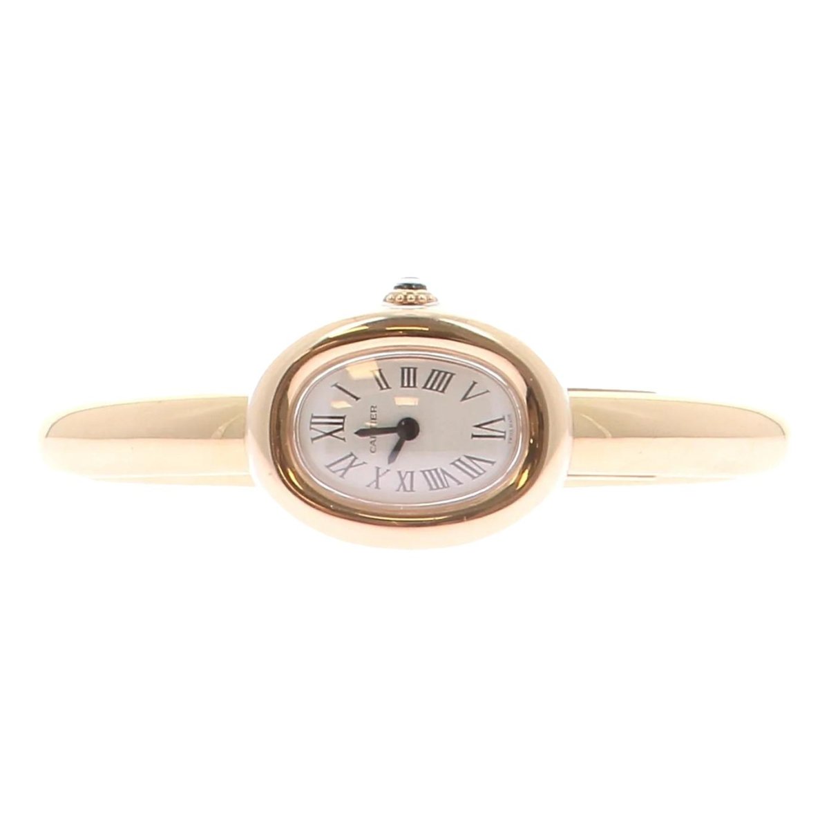 Baignoire yellow gold watch