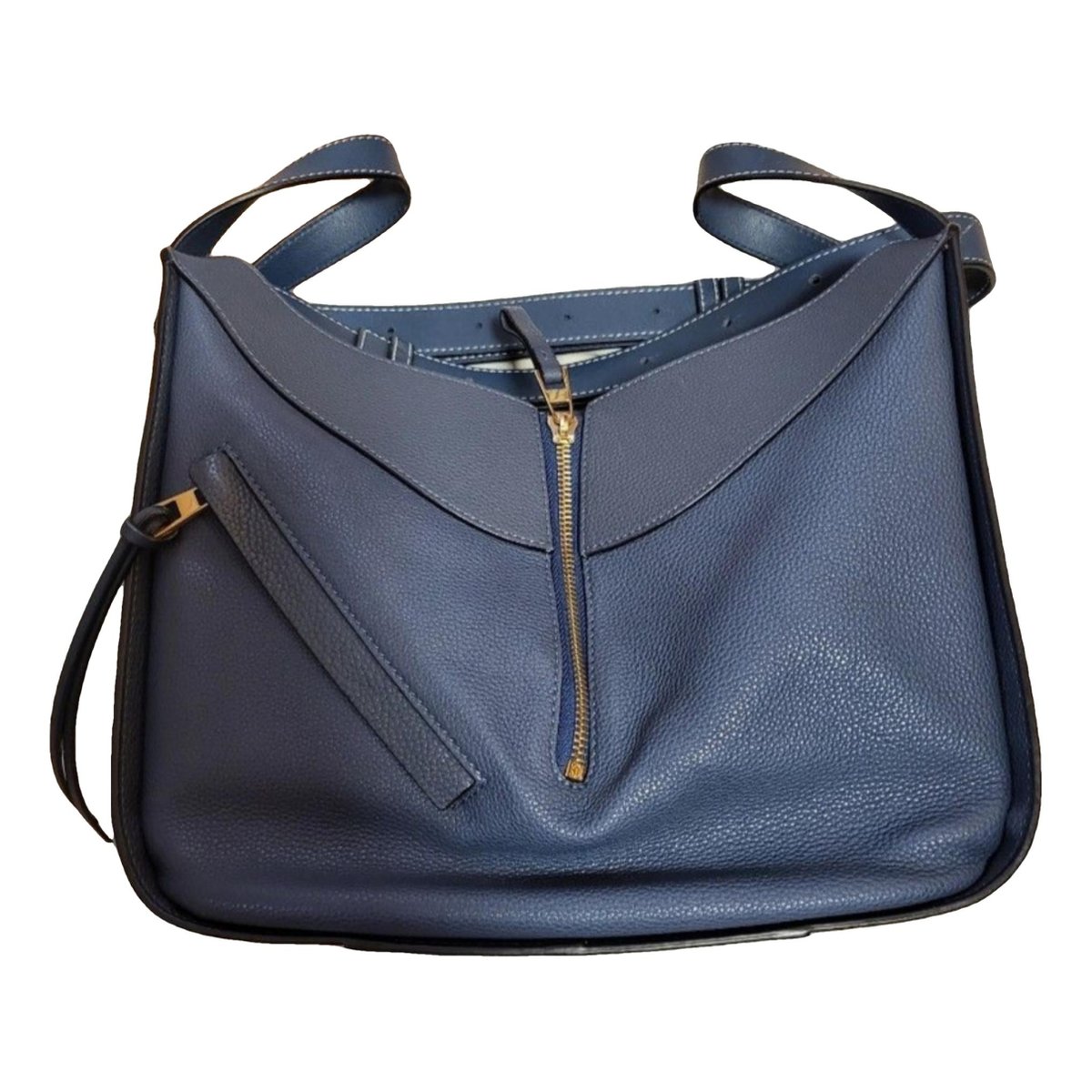 Hammock leather handbag