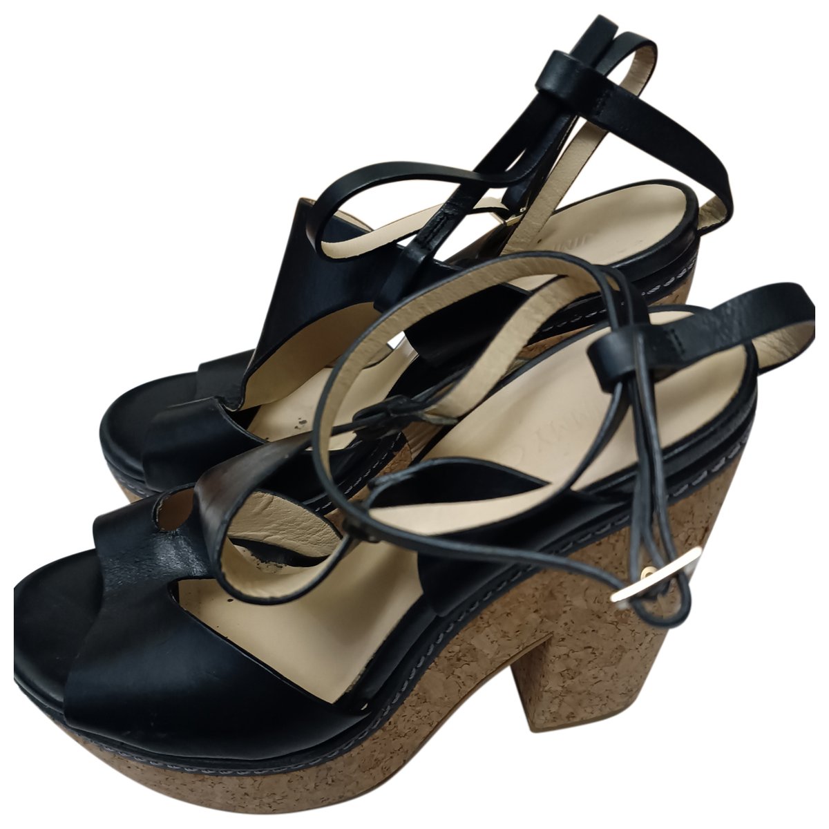 Baia leather sandal