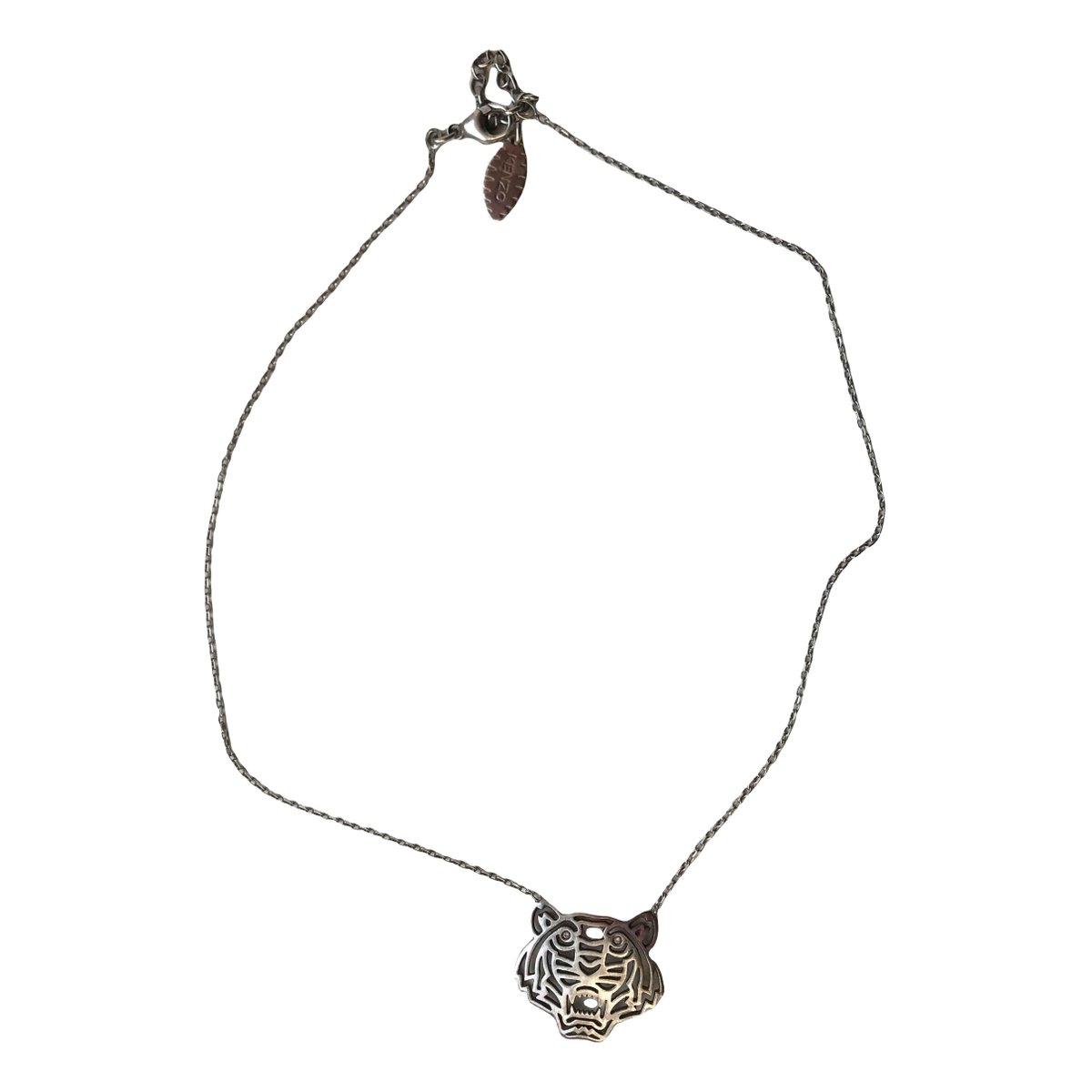 Tigre silver necklace