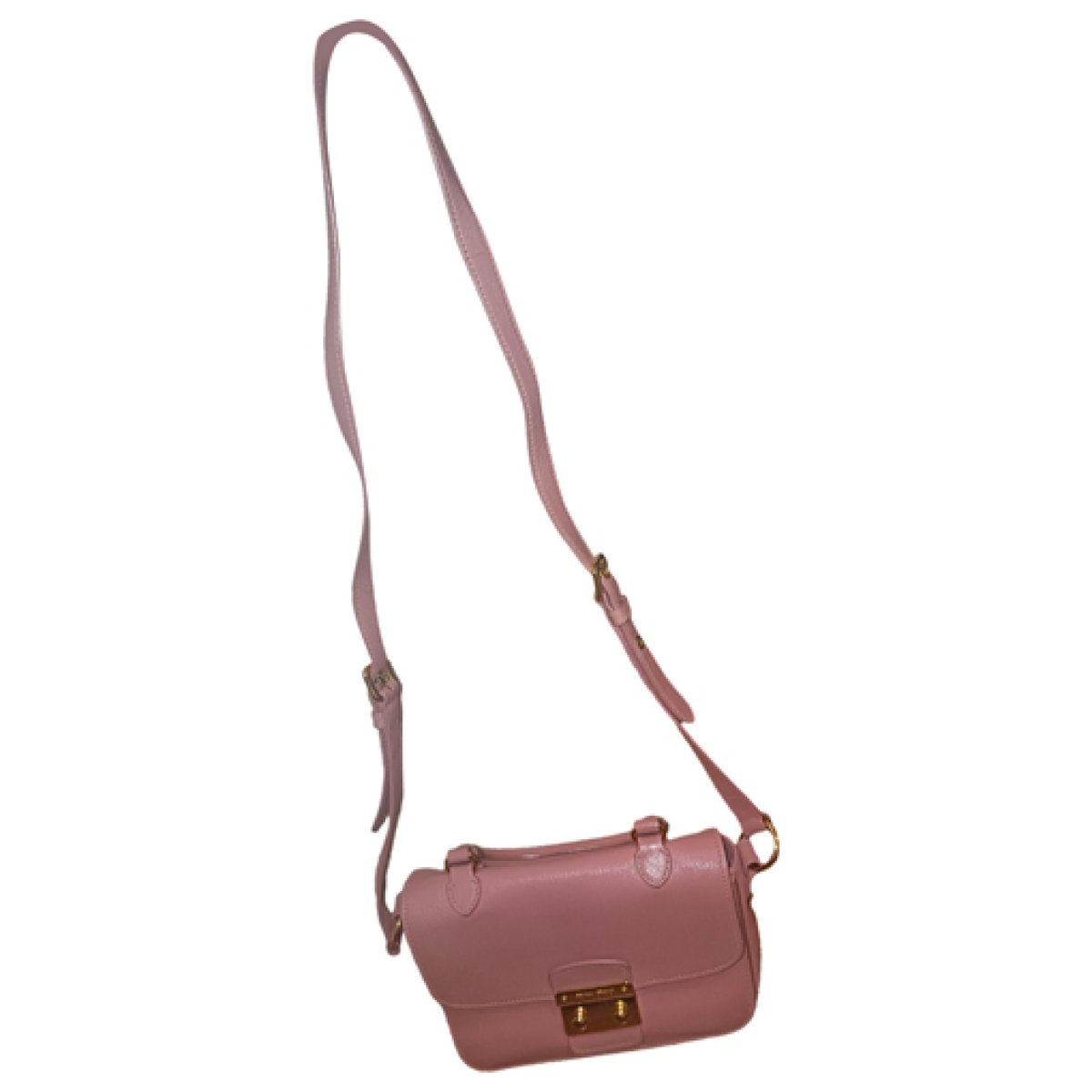Miu Confidential leather crossbody bag