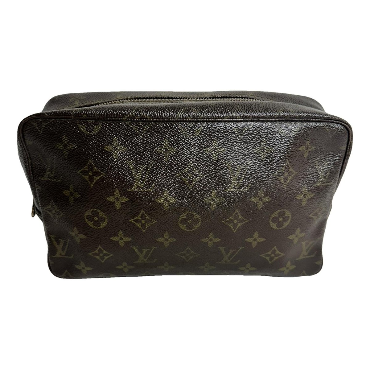 Trousse de Toilette patent leather travel bag