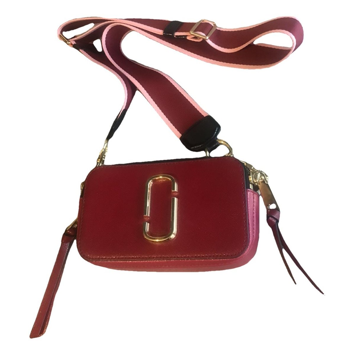 Snapshot leather crossbody bag