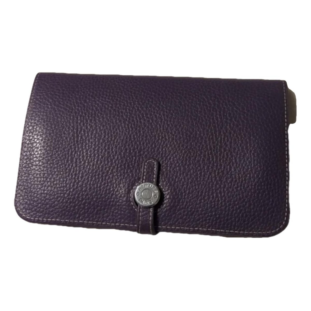 Dogon leather clutch bag