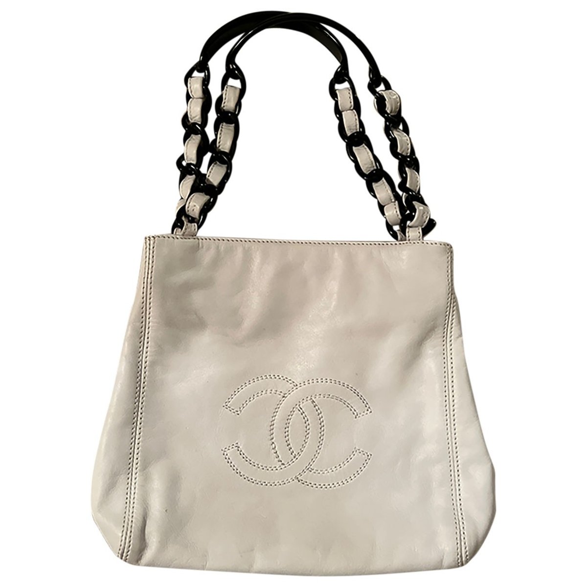 Petite Shopping Tote leather tote