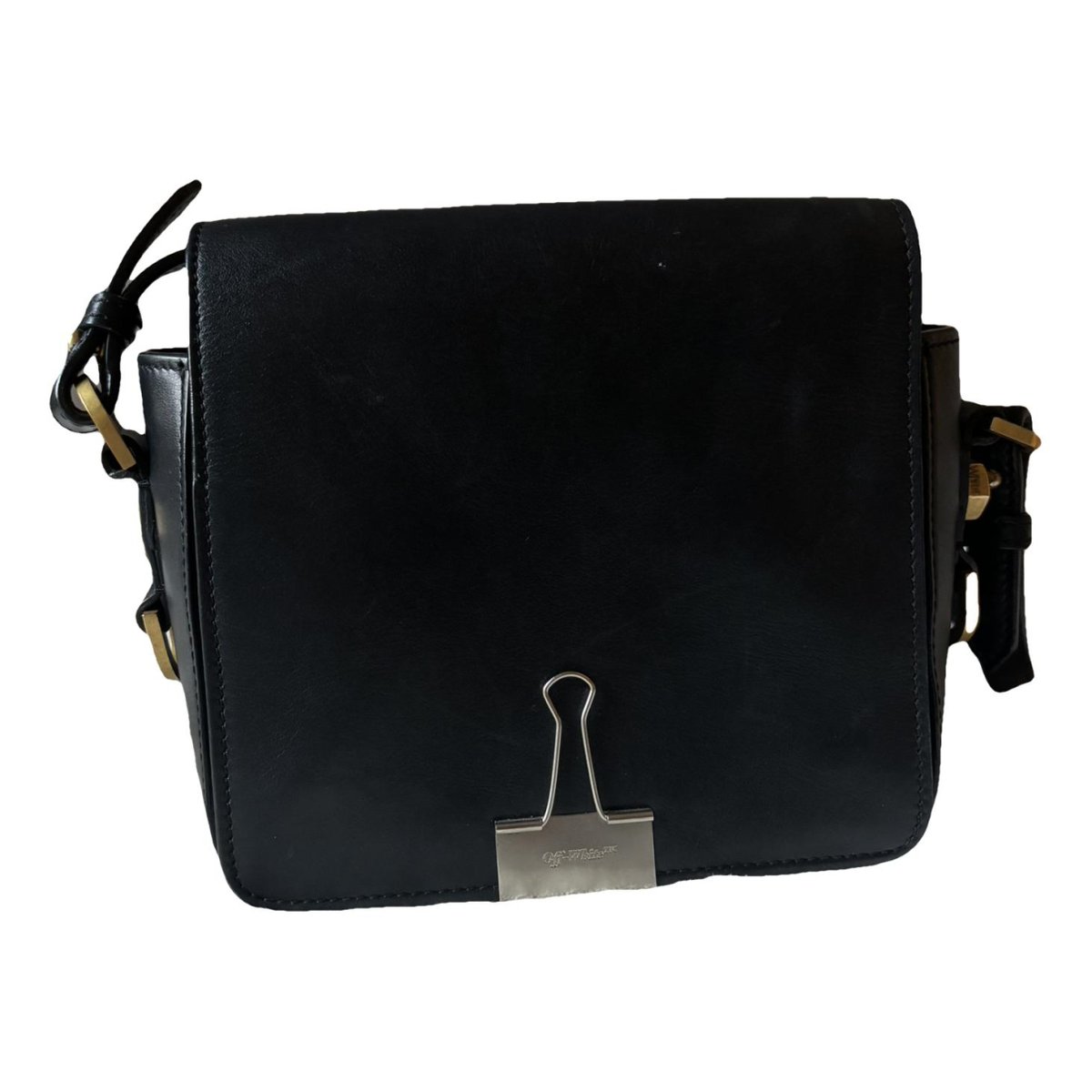 Binder leather handbag