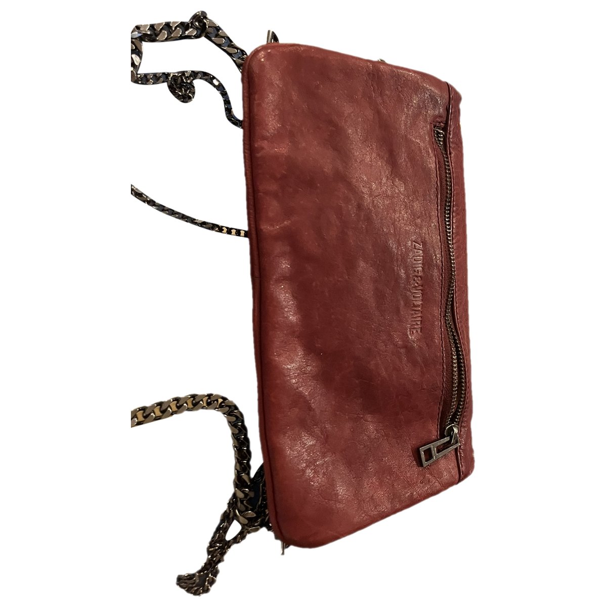 Rock leather crossbody bag