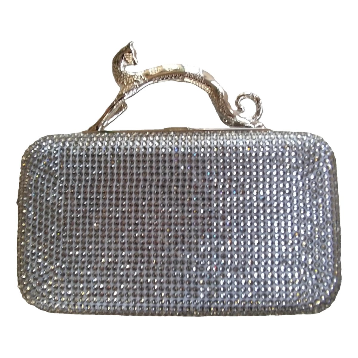 Pencil Chat glitter handbag