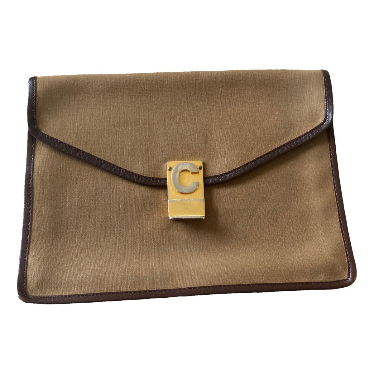Classic cloth clutch bag