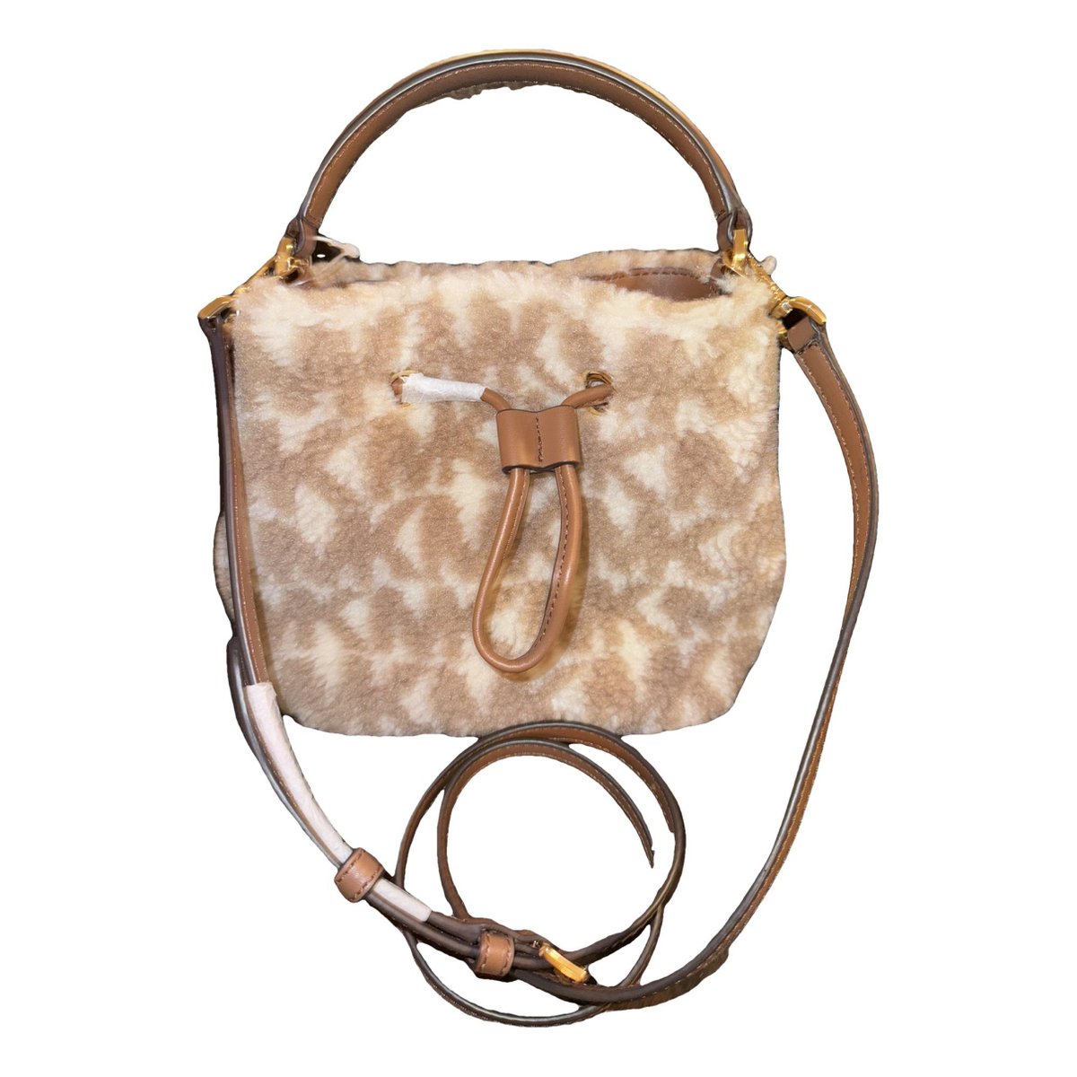 Jules faux fur crossbody bag