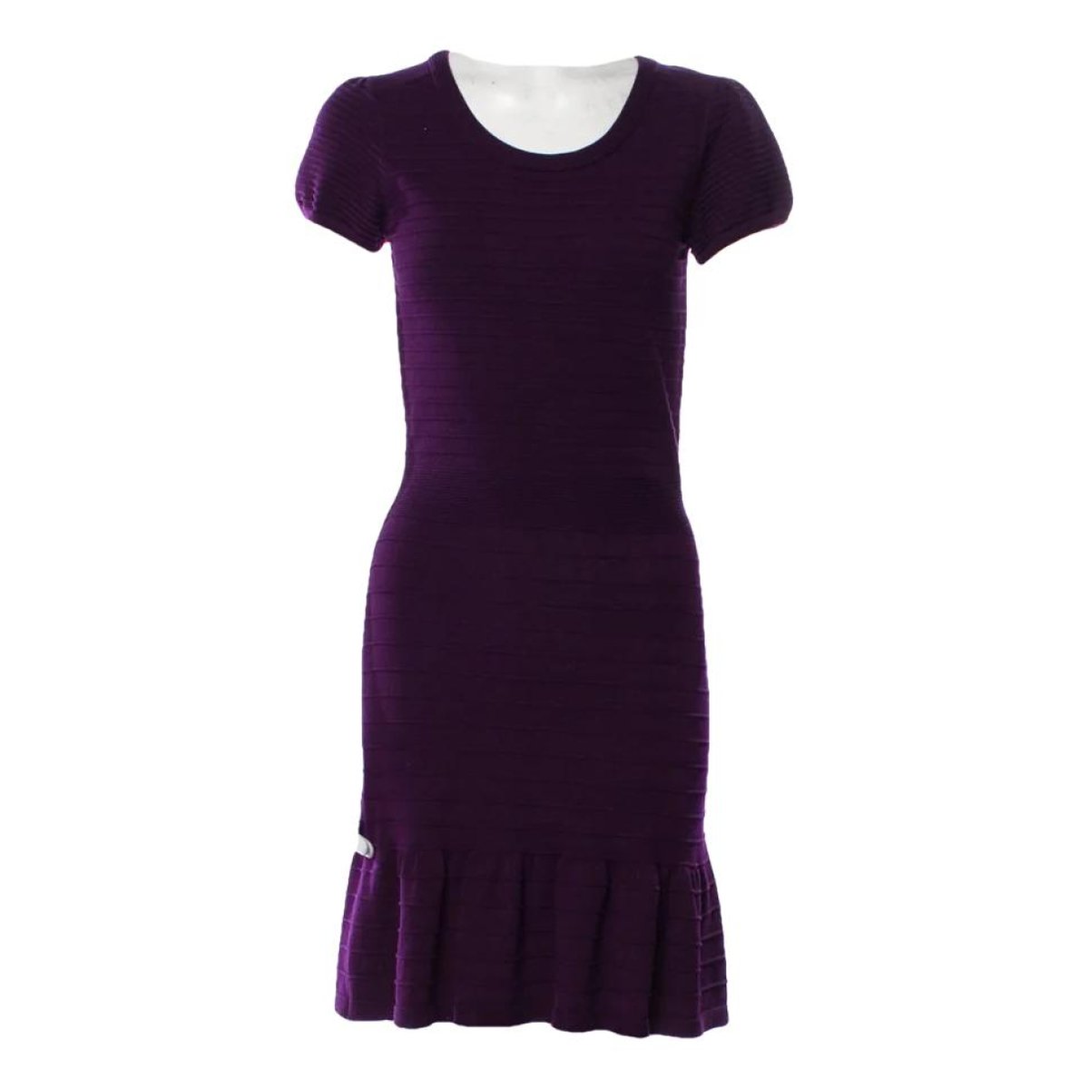 Fall Winter 2020 wool mid-length dress