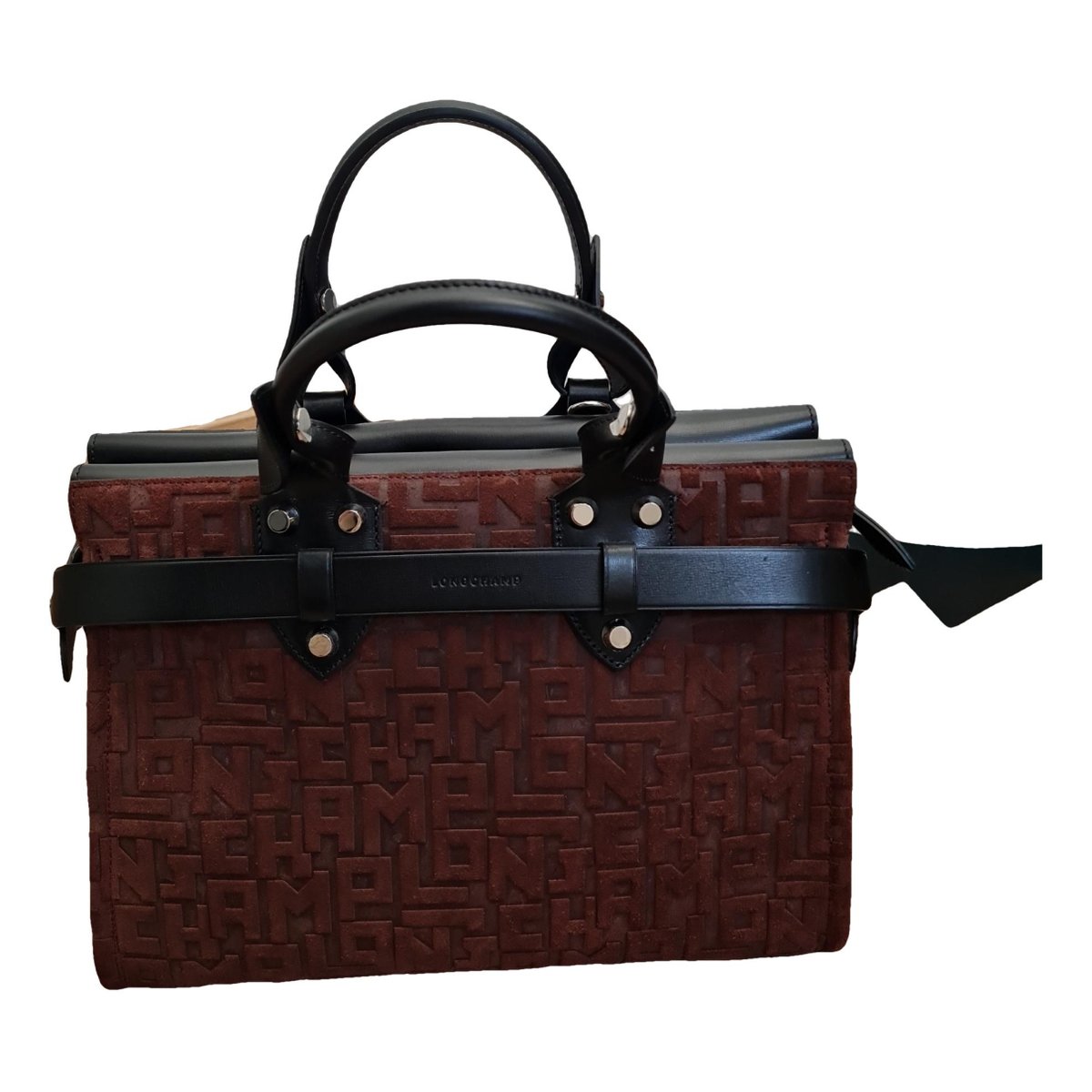 La Voyageuse leather handbag