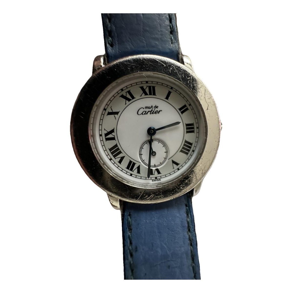 Ronde Solo silver watch