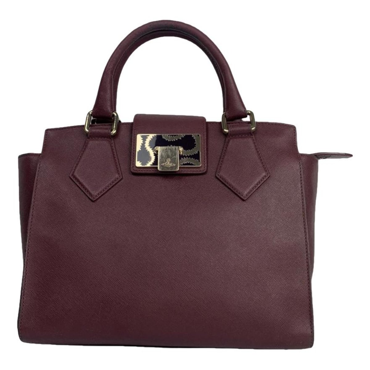 Derby leather handbag