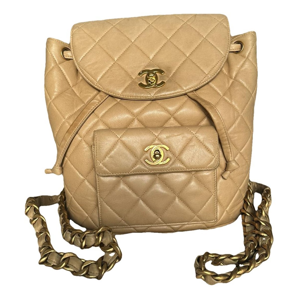 Duma leather backpack