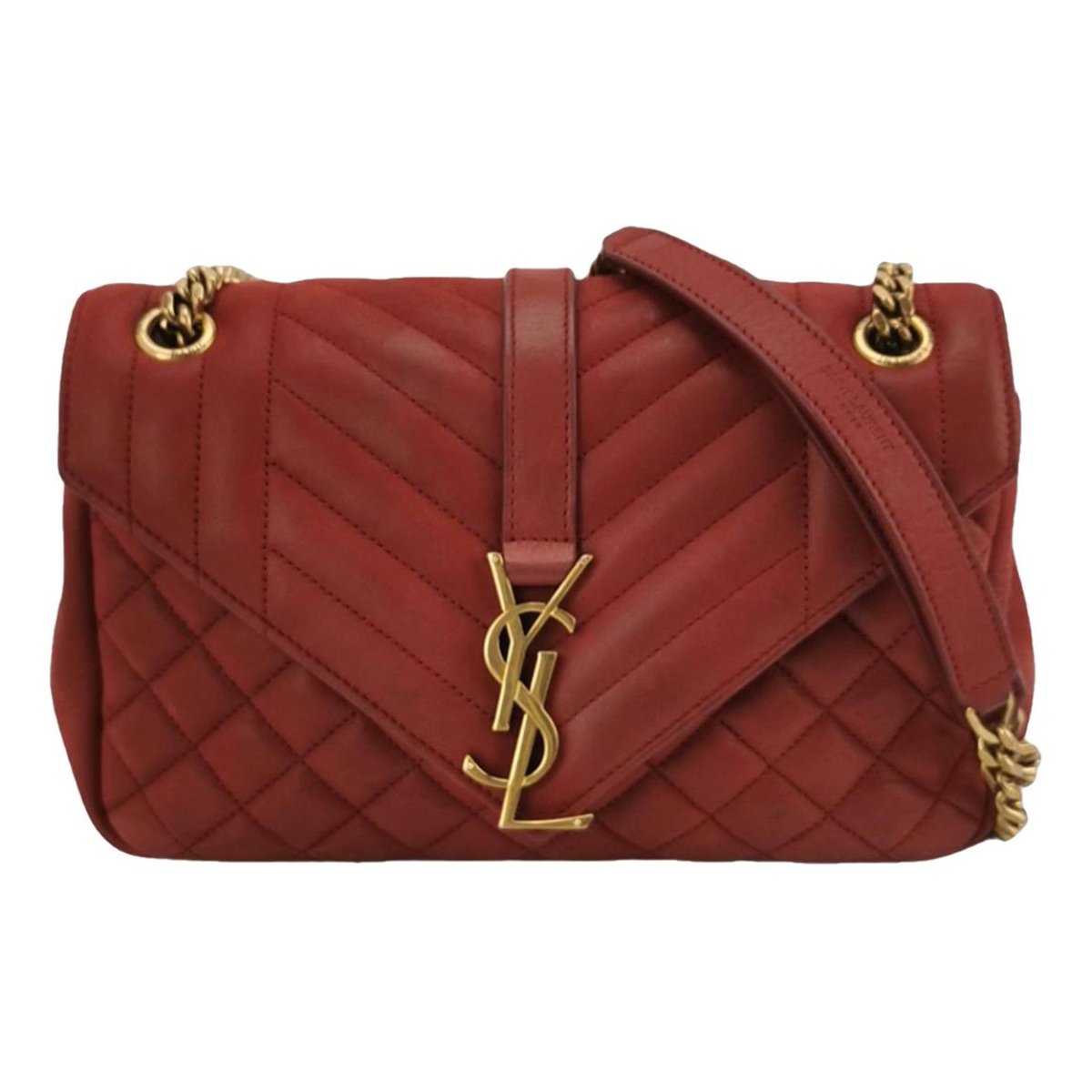 Envelope leather crossbody bag