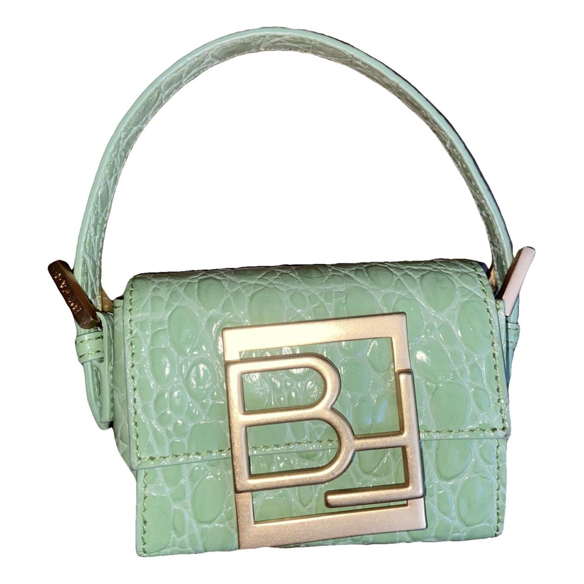 Mini patent leather handbag