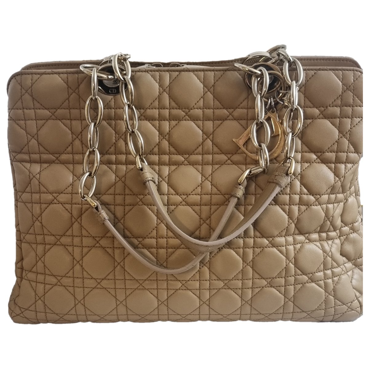 Dior Soft Shopping leather handbag