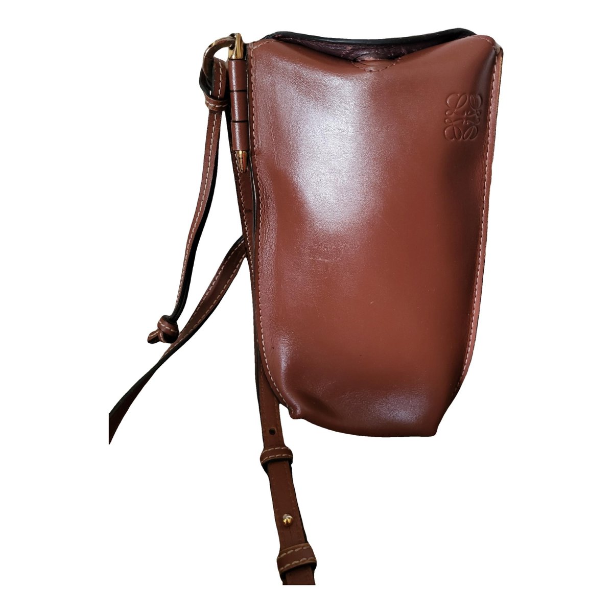 Gate Pocket leather crossbody bag