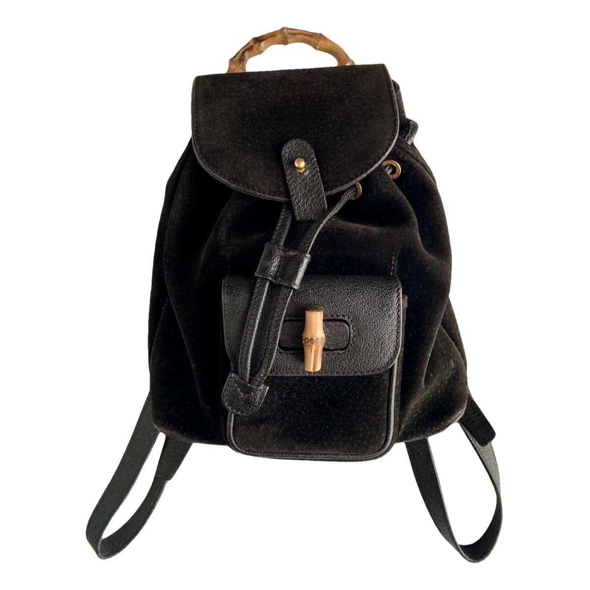 Bamboo Tassel Oval backpack