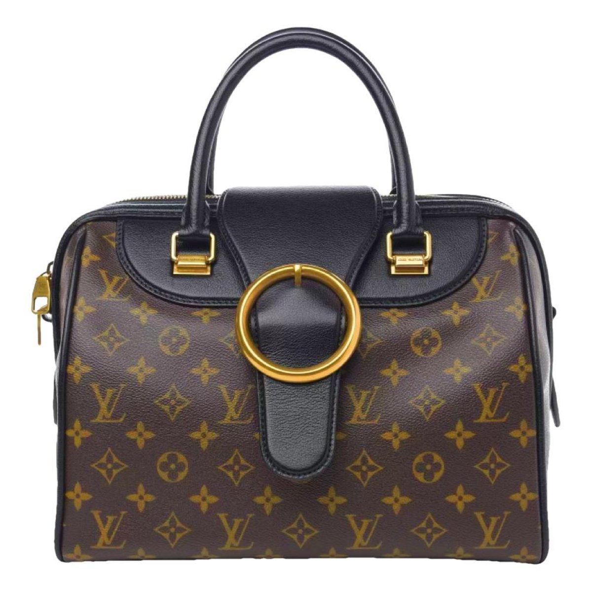 Speedy leather handbag