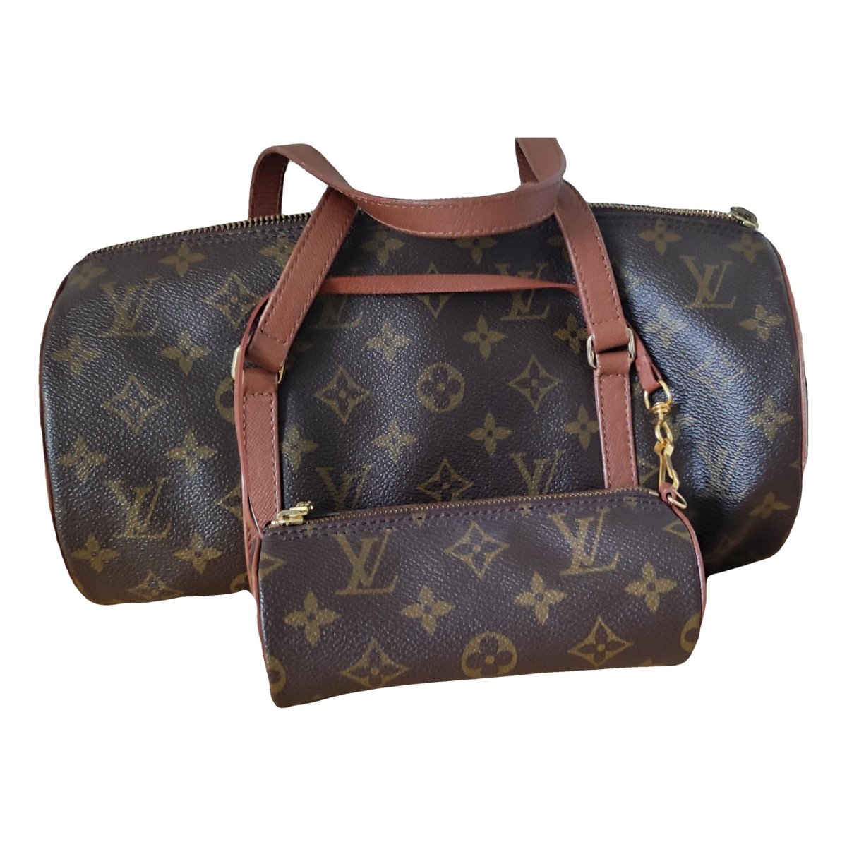 Papillon leather handbag