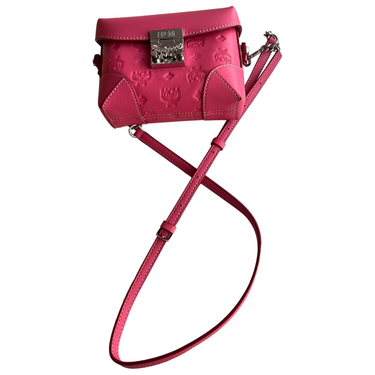 Berlin leather clutch bag