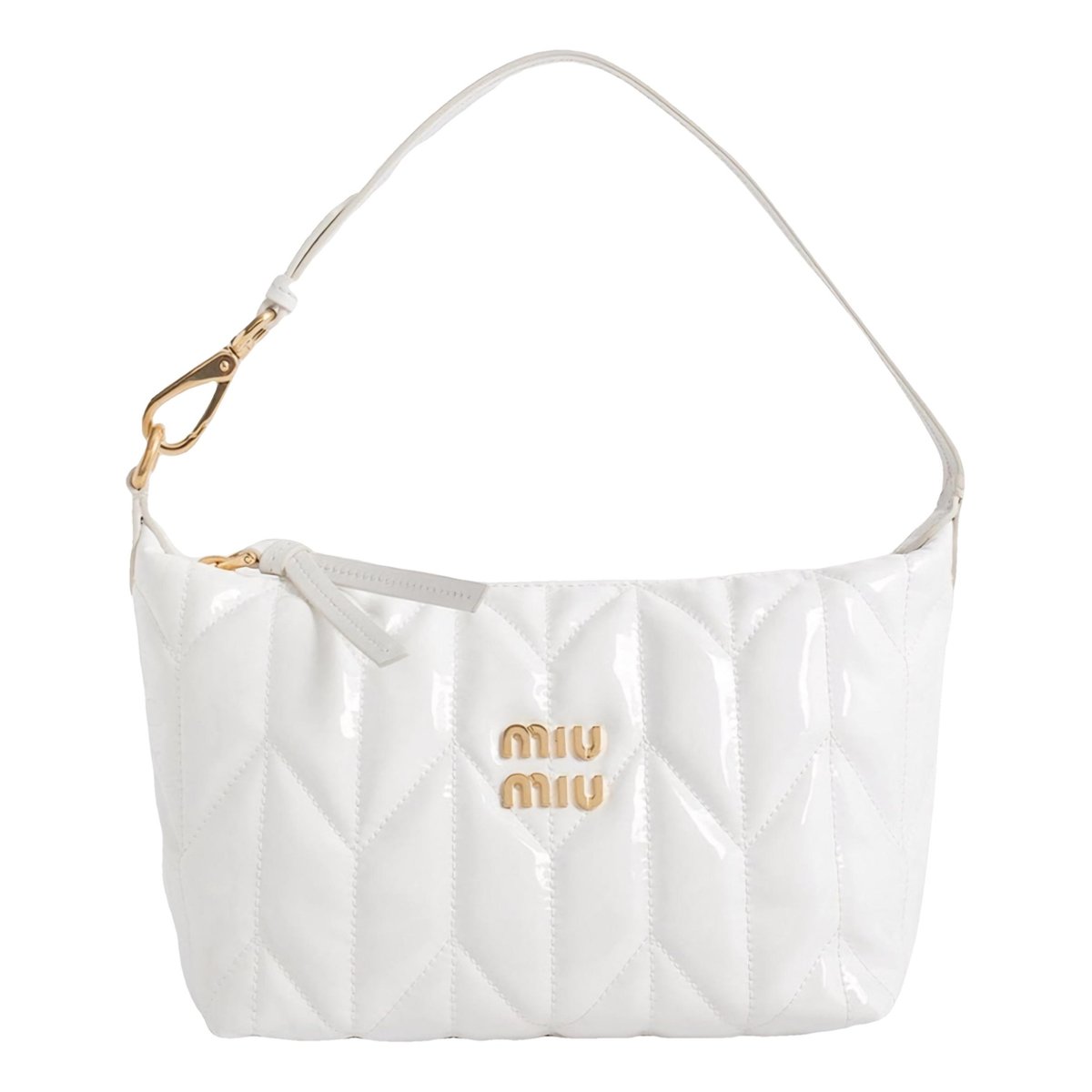 Miu Spirit leather handbag