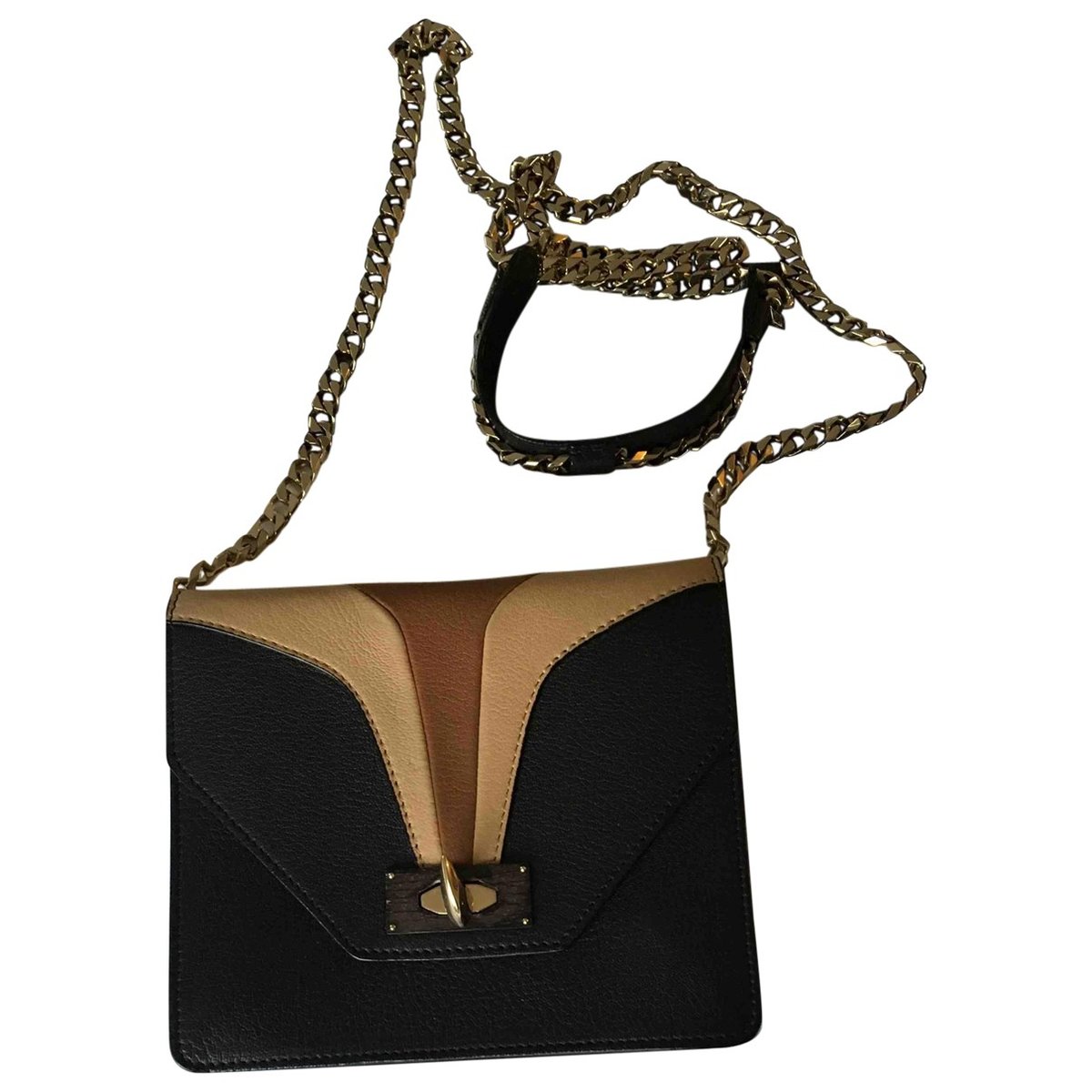Shark leather crossbody bag