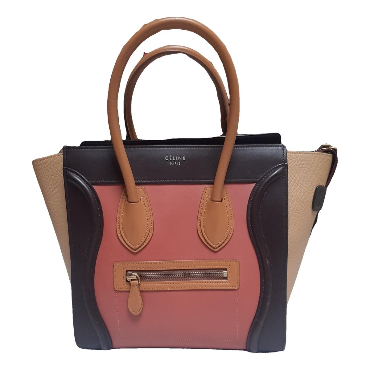 Luggage leather handbag