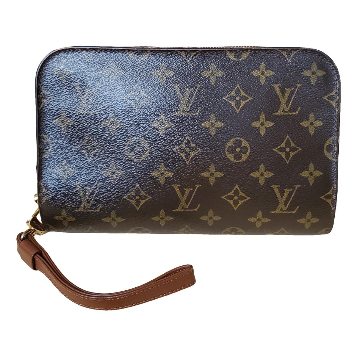 Orsay leather clutch bag