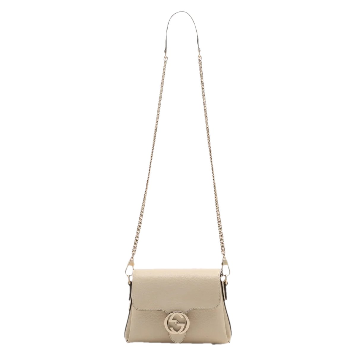 Interlocking leather tote